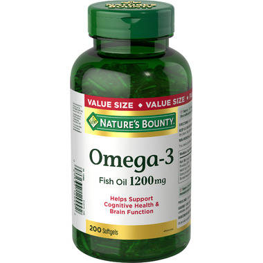 캐나다 네이처스바운티 오메가3 (fish oil 1200mg) 200정