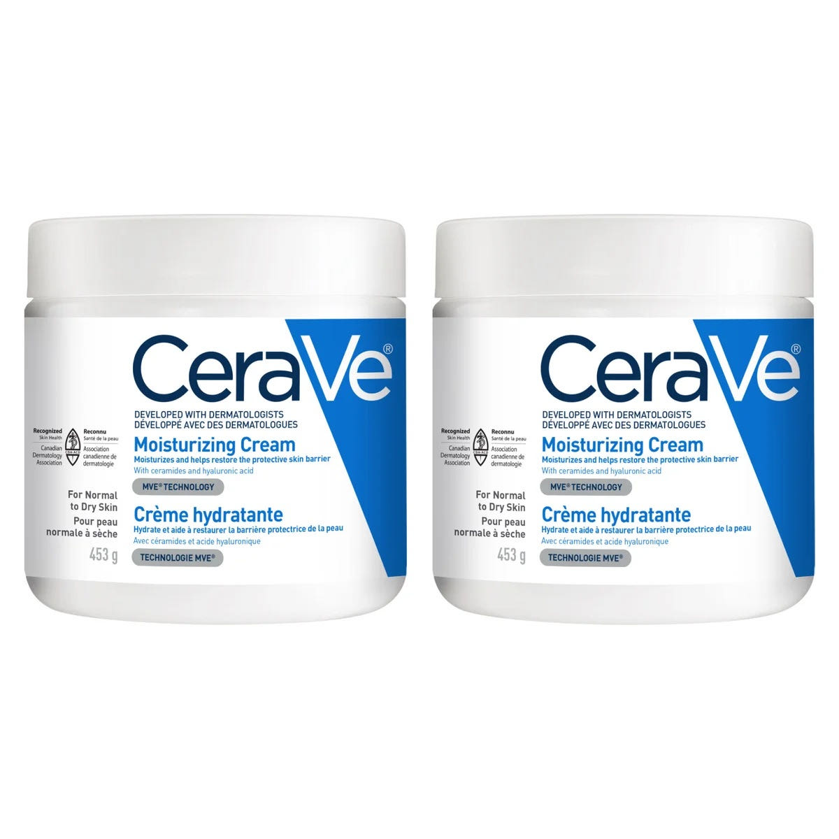 세라비 Cerave 모이스처라이징 대용량크림 453gx2통 세트
