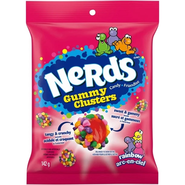 너드 구미 클러스터 젤리 NERDS 142g 미국산
