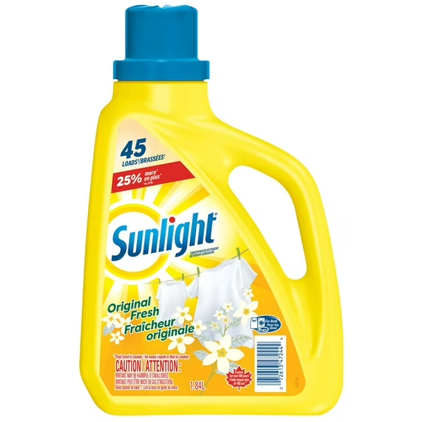 Sunlight 선라이트 세탁 세제 1.84L 4L