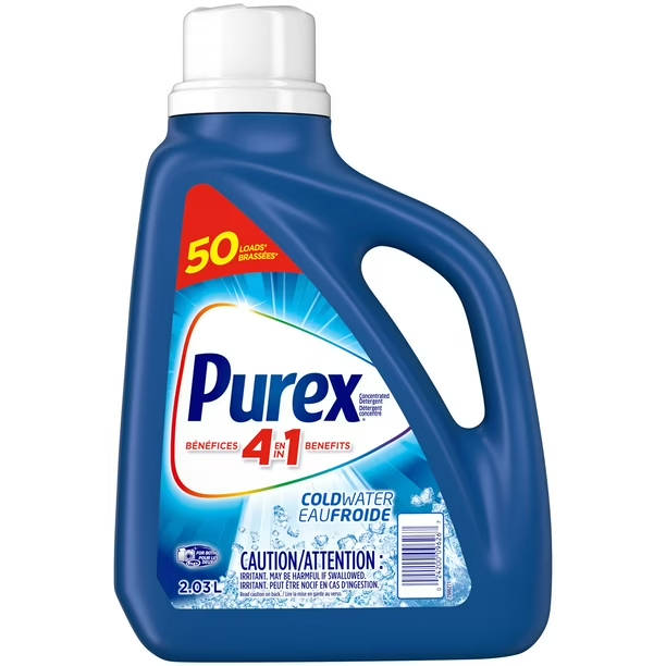 Purex 퓨렉스 4 in 1 액상 세탁 농축 세제 2.03L