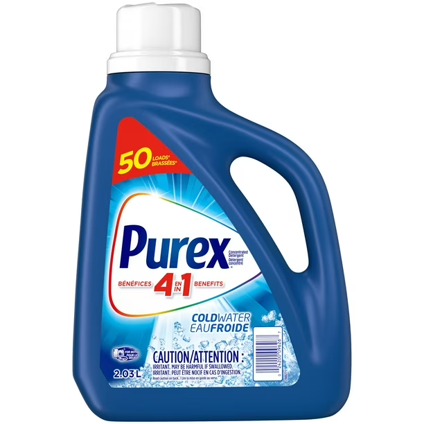 Purex 퓨렉스 4 in 1 액상 세탁 농축 세제 2.03L