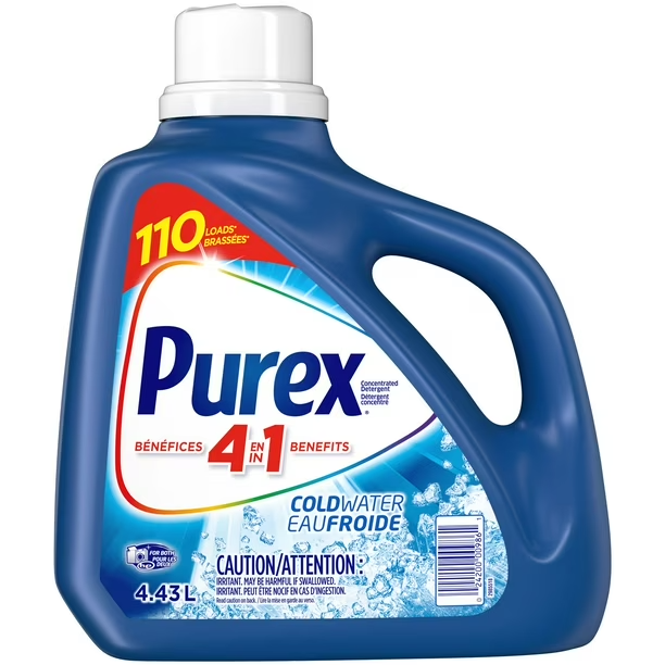 Purex 퓨렉스 4 in 1 액상 세탁 농축 세제 4.23L 4.43L