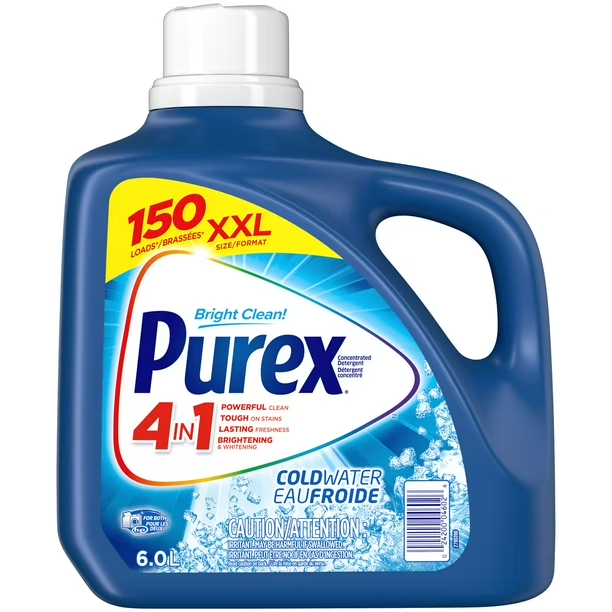 Purex 퓨렉스 4 in 1 액상 세탁 세제 6L