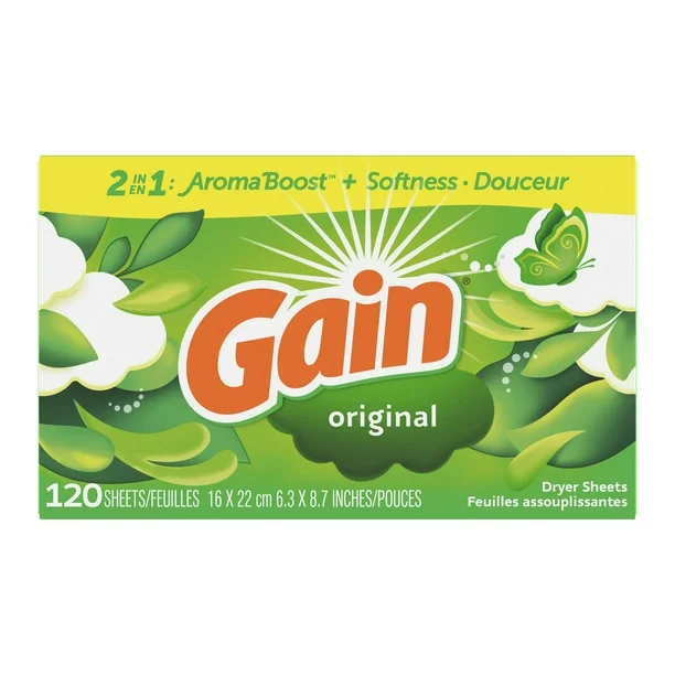 Gain 게인 세탁용 섬유유연제 건조기 시트 120매 200매