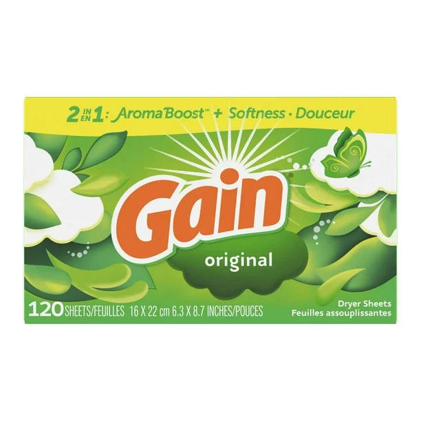 Gain 게인 세탁용 섬유유연제 건조기 시트 120매 200매