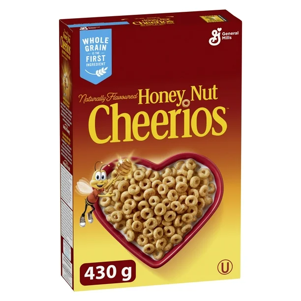 Cheerios 치리오스 허니 너트 아침 시리얼 430g (통곡물 함유)